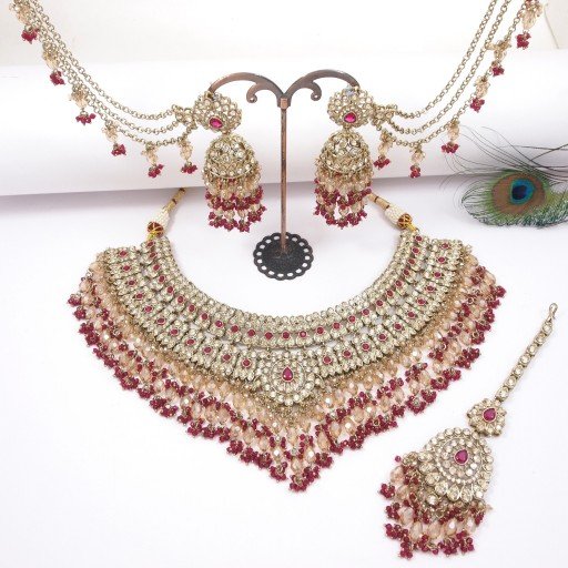 Ravishing Polki Necklace Set