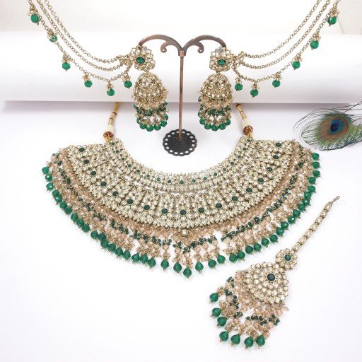 Resplendent Polki Necklace Set