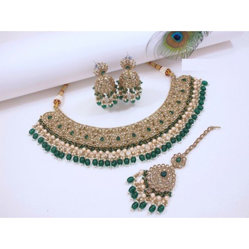 Magnificent Polki Necklace Set