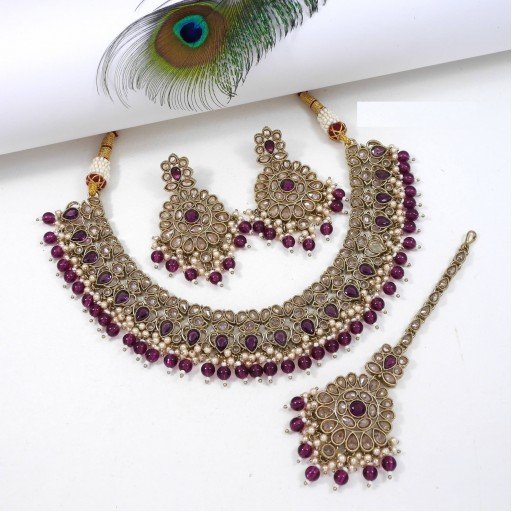 Exclusive Polki Necklace Set