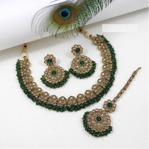 Radiant Polki Necklace Set