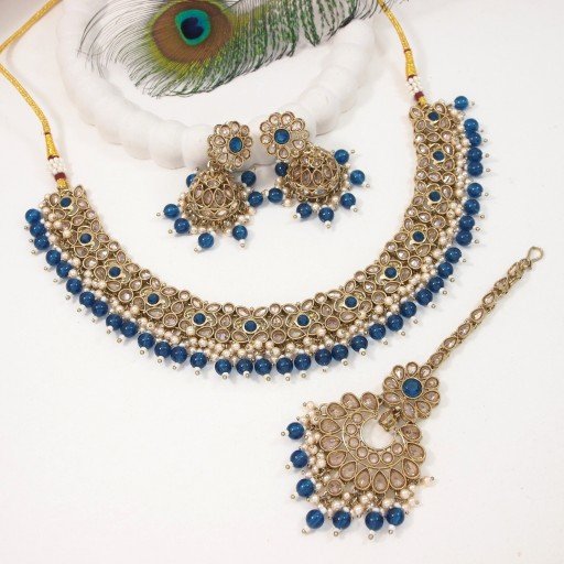 Ravishing Polki Necklace Set