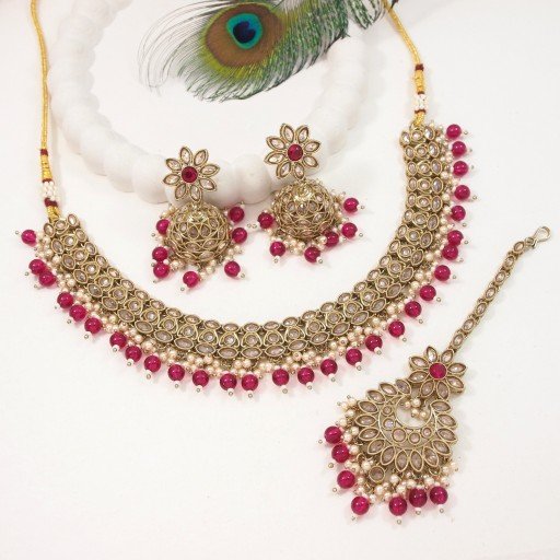 Exclusive Polki Necklace Set