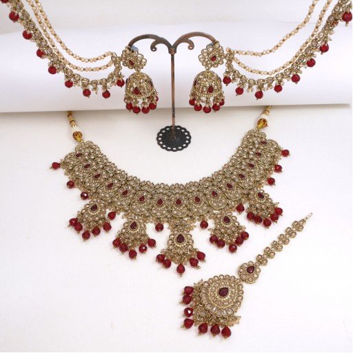 Pleasant Polki Necklace Set