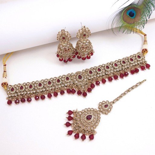 Ravishing Polki Necklace Set
