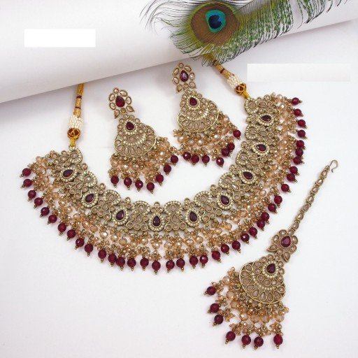 Magnificent Polki Necklace Set