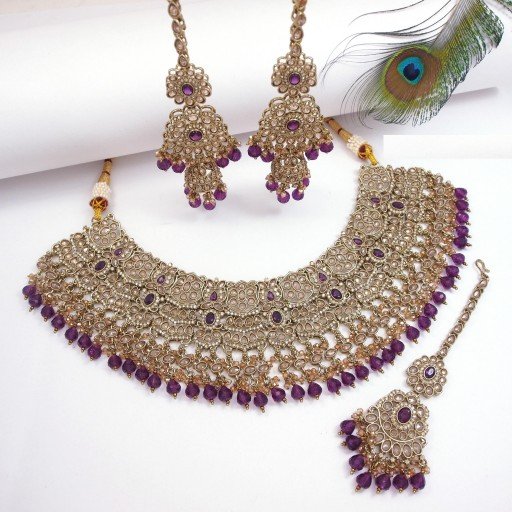Pleasant Polki Necklace Set