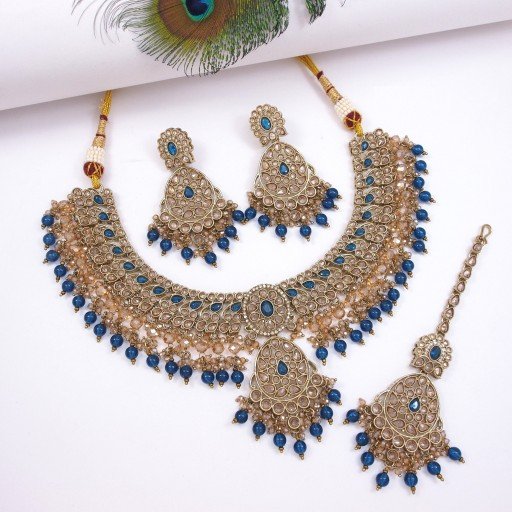 Radiant Polki Necklace Set