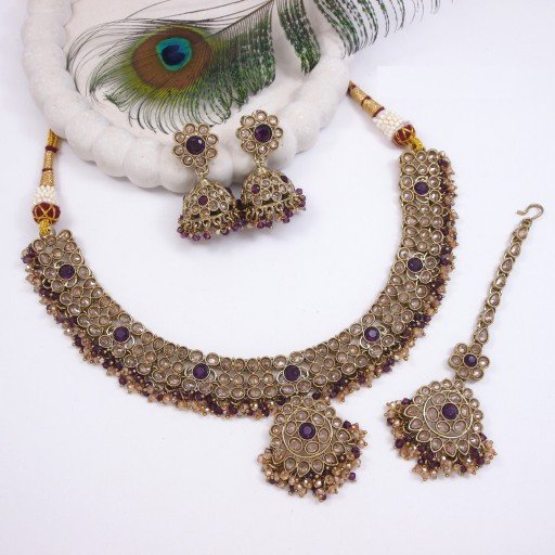 Exclusive Polki Necklace Set