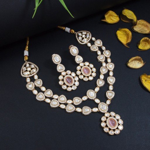 Pretty Real Kundan Necklace Set