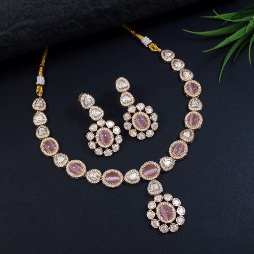Glorious Real Kundan Necklace Set