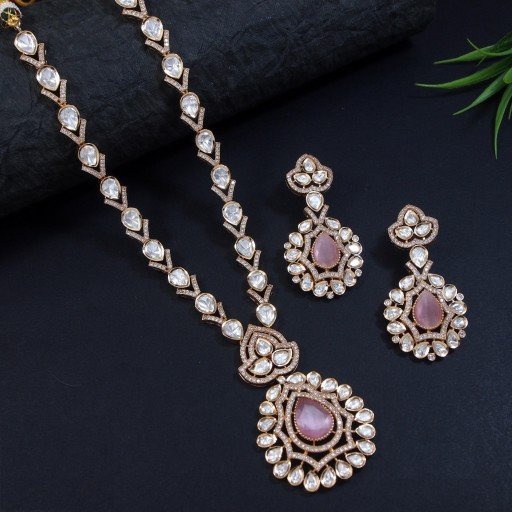 Pleasant Real Kundan Necklace Set