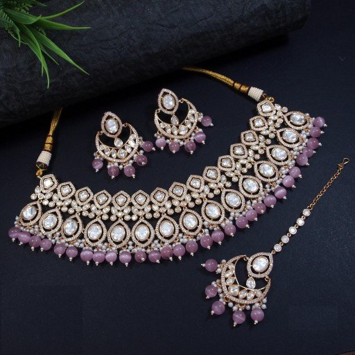 Pretty Real Kundan Necklace Set