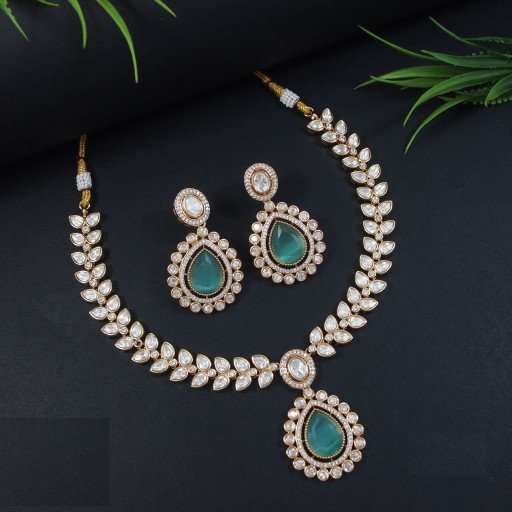 Captivating Real Kundan Necklace Set