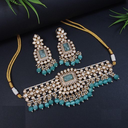 Exclusive Real Kundan Necklace Set