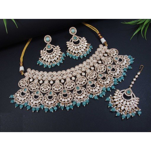 Marvellous Real Kundan Necklace Set