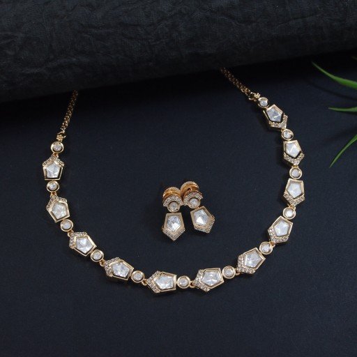 Captivating Real Kundan Necklace Set