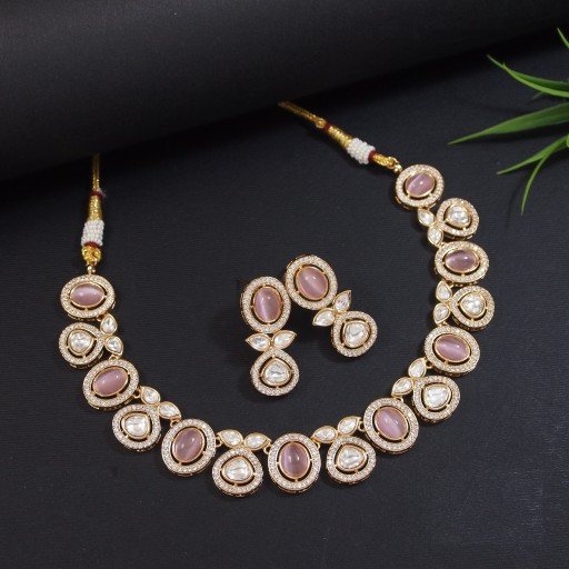 Fascinating Real Kundan Necklace Set