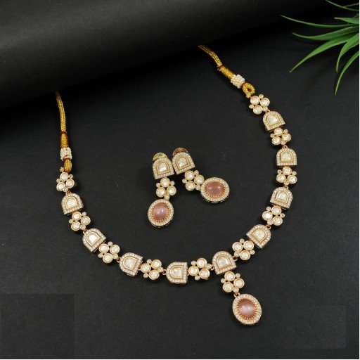 Magnificent Real Kundan Necklace Set