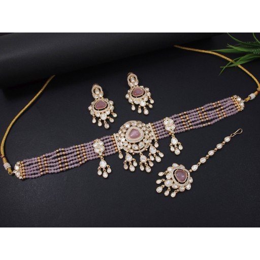 Exclusive Real Kundan Necklace Set