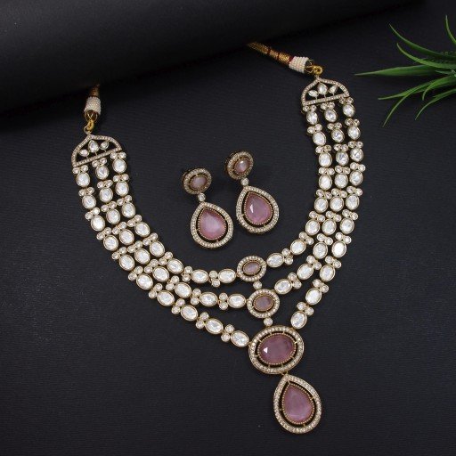 Magnificent Real Kundan Necklace Set