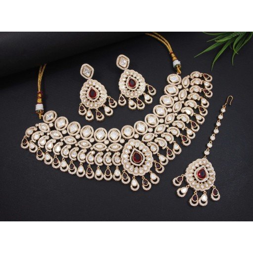 Pleasant Real Kundan Necklace Set