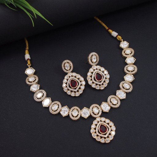 Magnificent Real Kundan Necklace Set