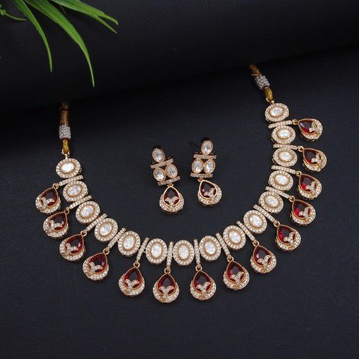 Beautiful Real Kundan Necklace Set