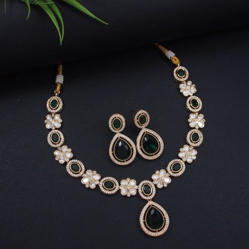 Captivating Real Kundan Necklace Set