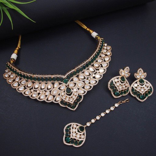 Desirable Real Kundan Necklace Set