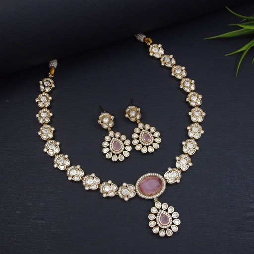 Magnificent Real Kundan Necklace Set