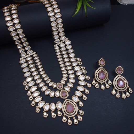 Presentable Real Kundan Necklace Set