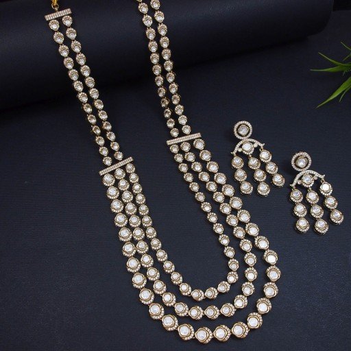 Prettyish Real Kundan Necklace Set