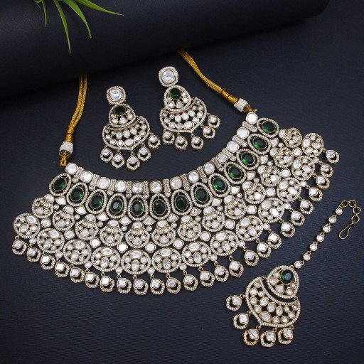 Ravishing Real Kundan Necklace Set