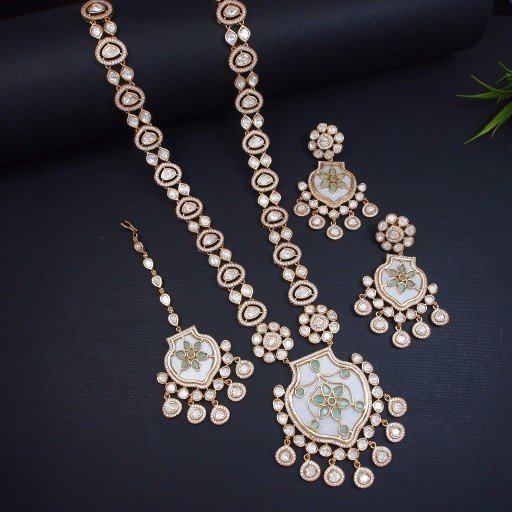 Antique Real Kundan Necklace Set