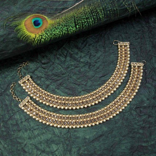 Beautiful Polki Payal