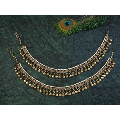 Alluring Polki Payal