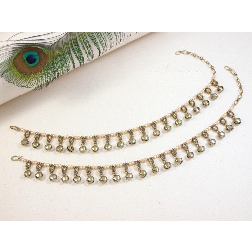 Resplendent Polki Payal