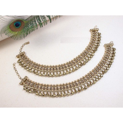 Captivating Polki Payal