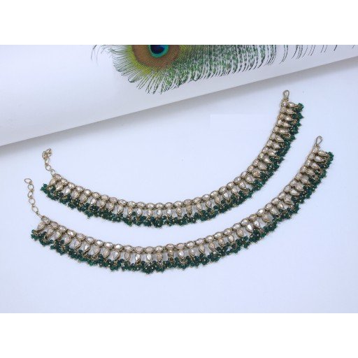 Alluring Polki Payal